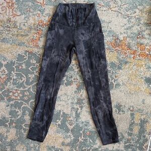 lulu tie-dye leggings